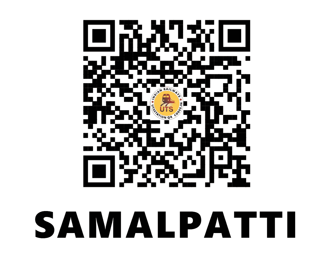 UTS QR Code for SAMALPATTI - SLY - SR (TAMIL NADU)